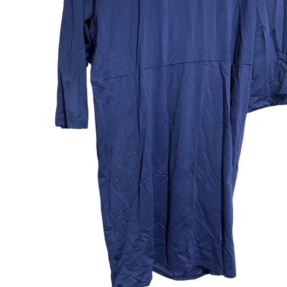 ASOS Deep Blue Long Sleeve Dress - Picture 8 of 9